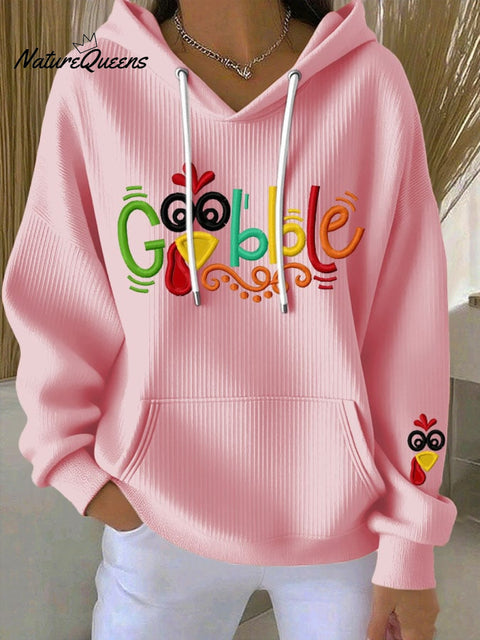 Women's Gobble Turkey Casual Sweatshirt