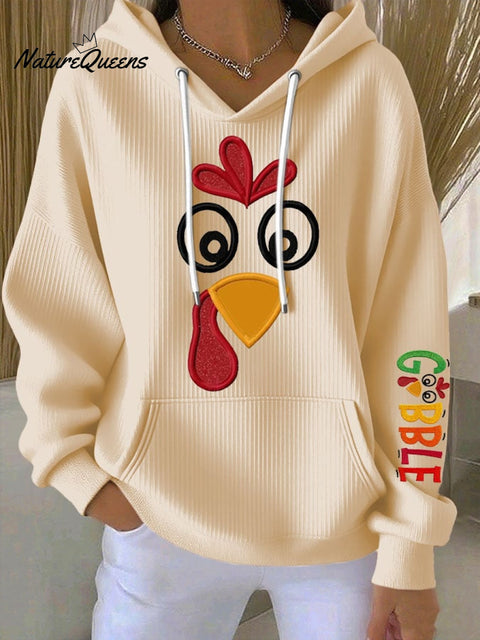 Women's Gobble Turkey Casual Sweatshirt