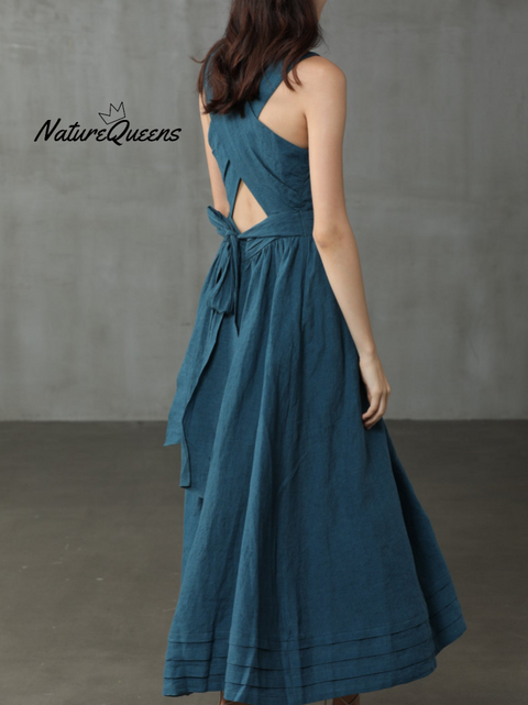 Cross Back Cocktail Dress
