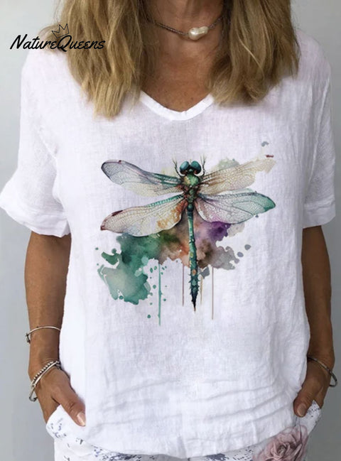 Basic White Short Sleeve Top