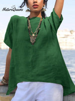 Solid Color A - Line Top Green / S