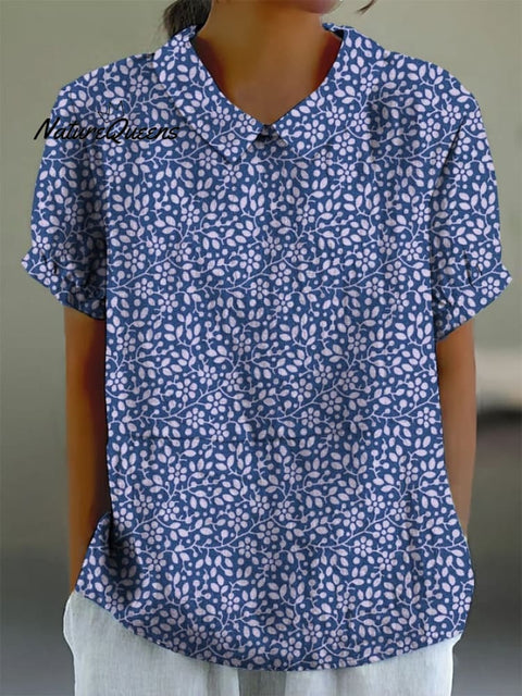 🔥Best Match🔥Women's Retro Floral Casual Shirt