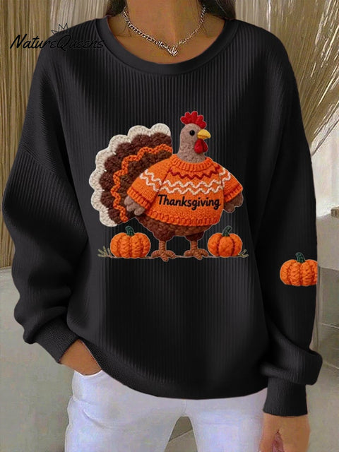 Women's Gobble Turkey Casual Sweatshirt