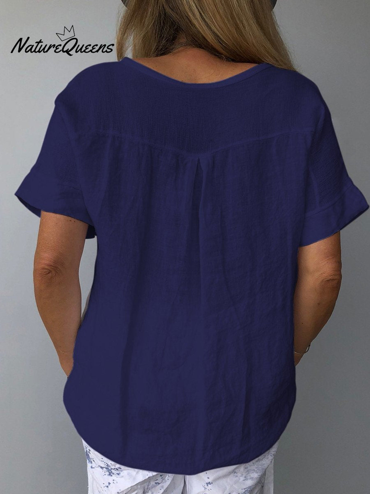 Women’s Cotton & Linen Casual Top