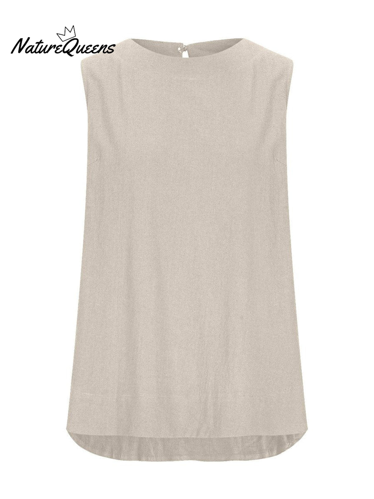 Women's Solid Color Loose Elegant Casual Sleeveless Tank Top
