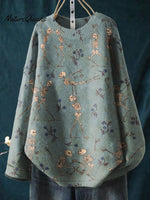 Weird Romantic Skull Pas De Deux Decorative Pattern Knit Pullover Sweater