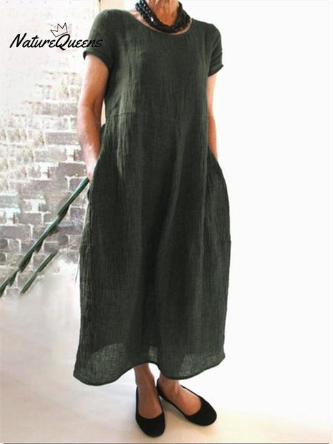 Women's Plain  Casual  Dress