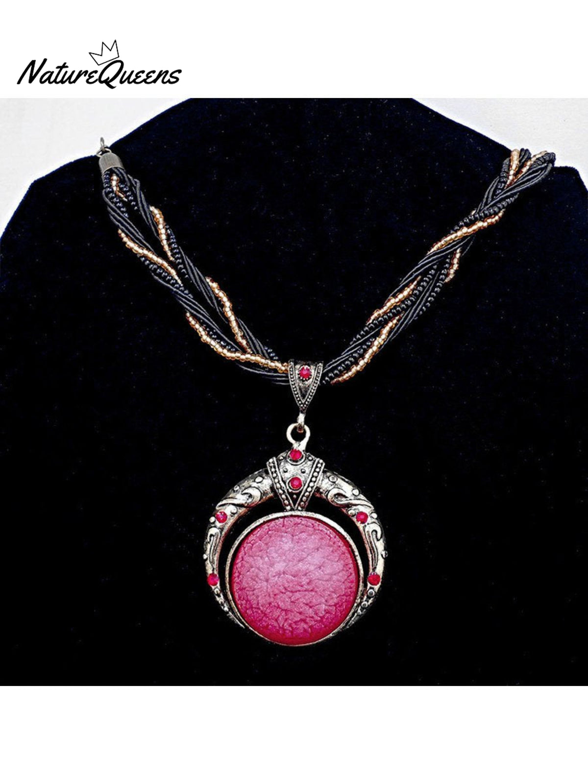 Bohemian Style Ethnic Necklace 5 / Onesize