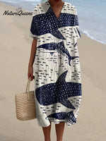 Women's SharkArt PrintCasual Dress