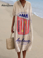 Women'sFishArt PrintCasual Dress