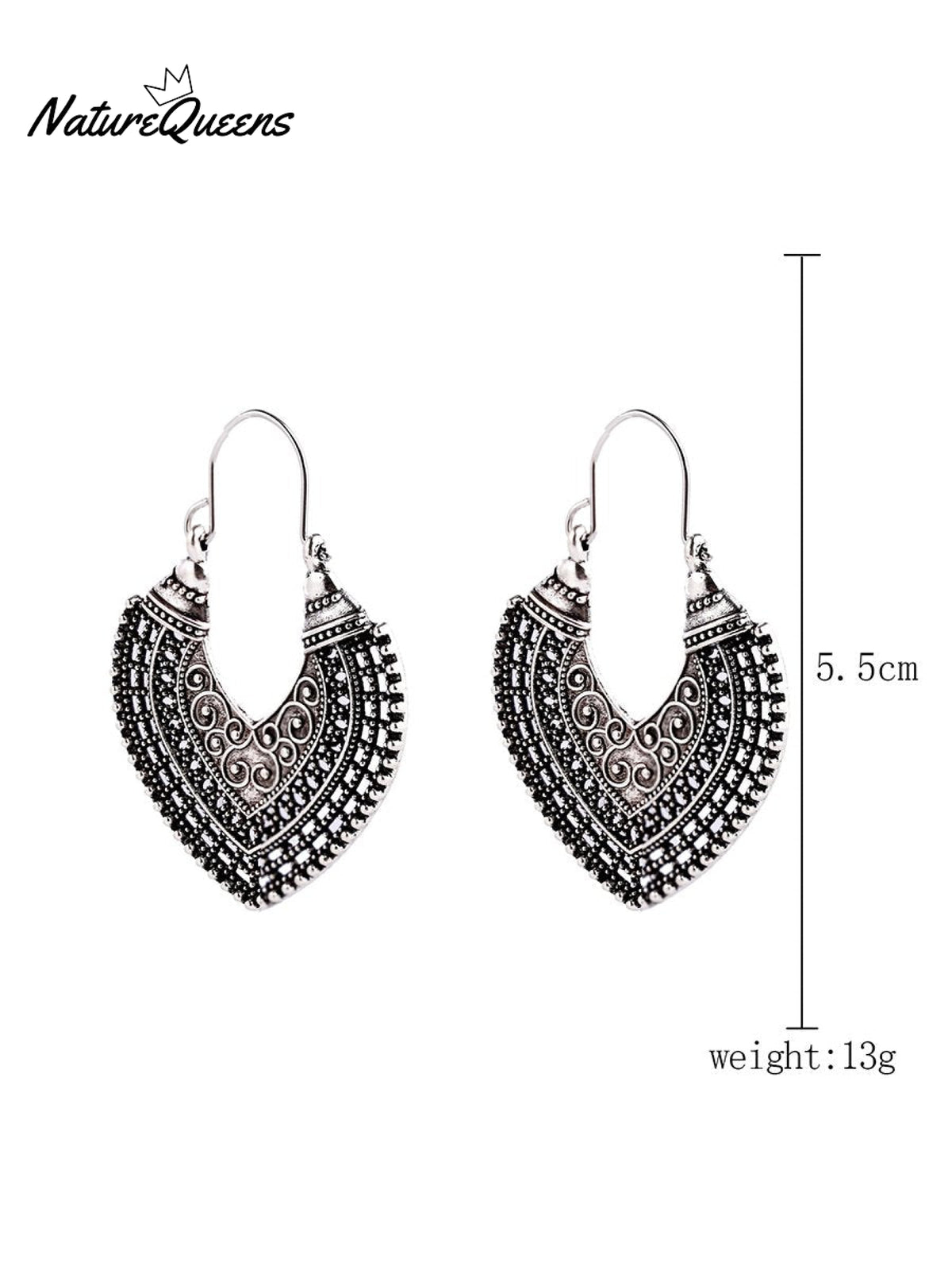 Boho Vintage Earrings 6 / Onesize