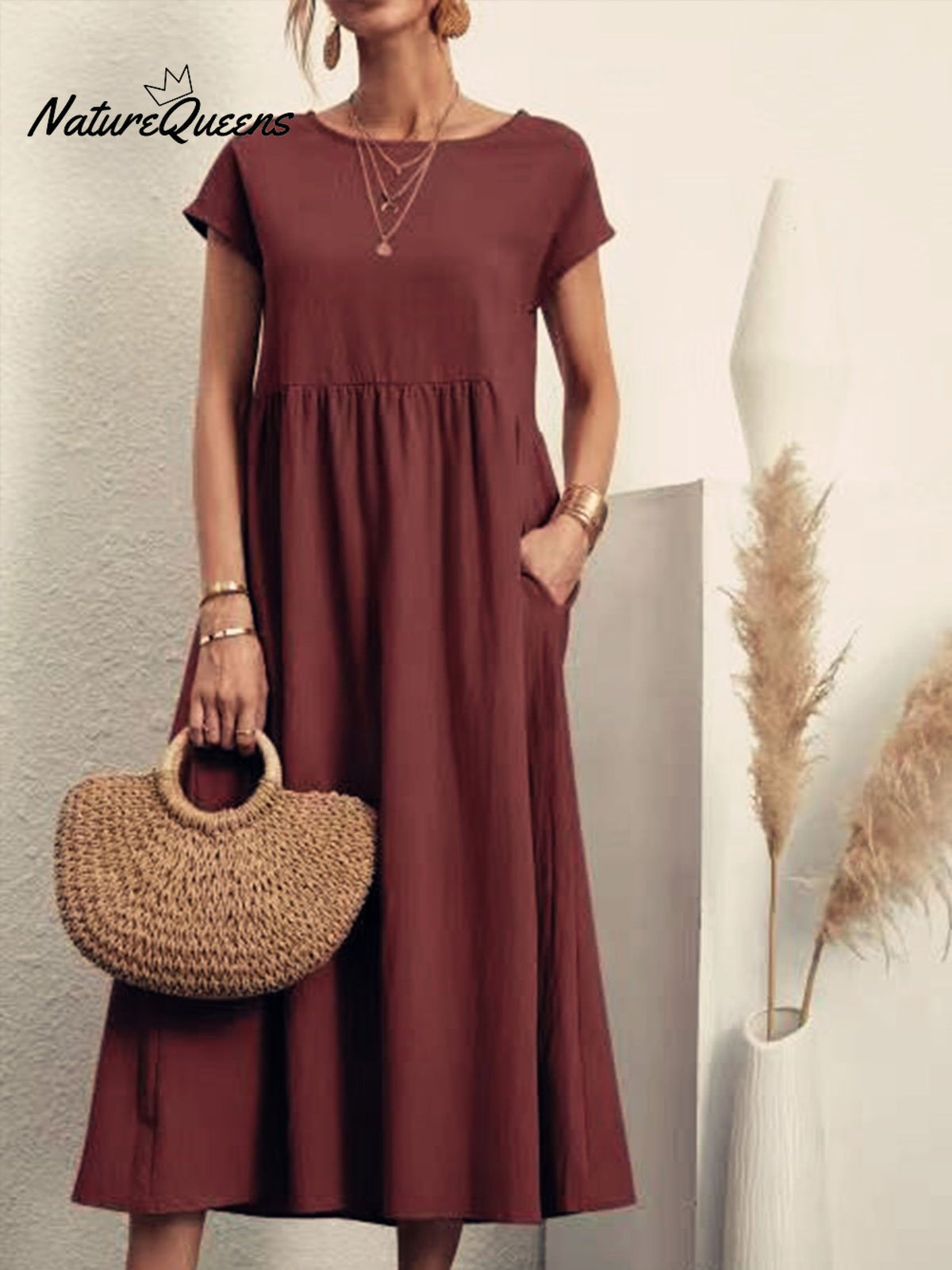 Women’s Dress Colors Available Maroon / S