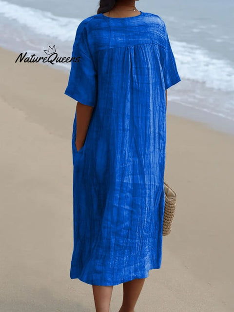 Women's Lovely Sardines Art Print Flowy Dress