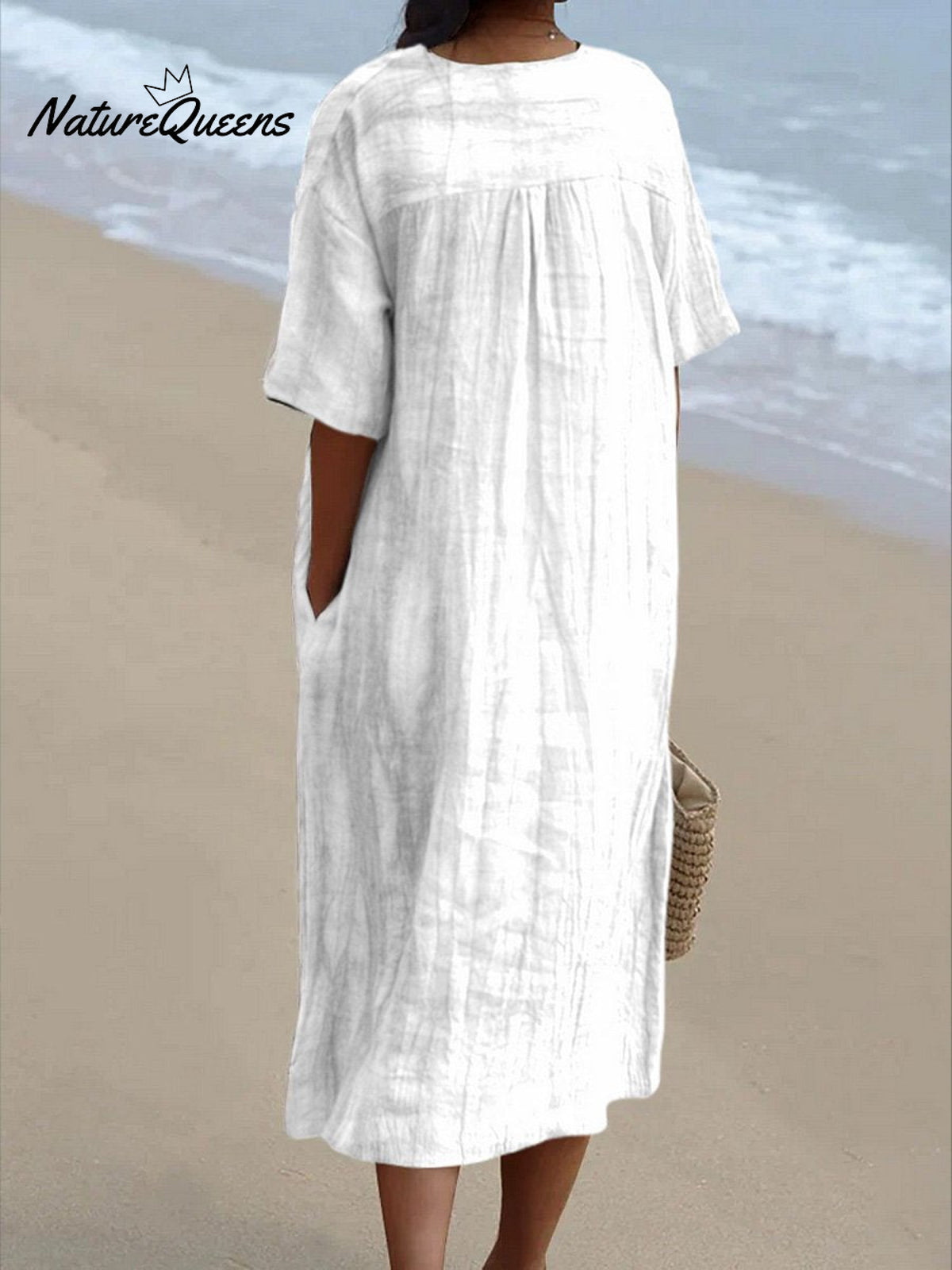 Watercolor Jellyfish Art Printed Women's Flowy Dress