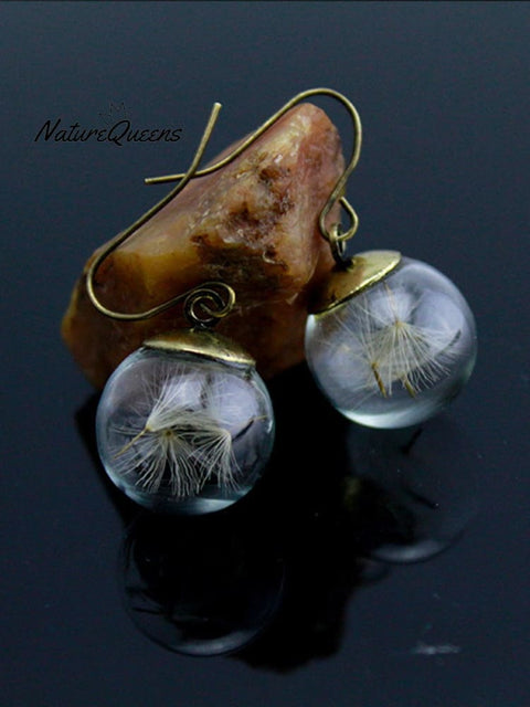 Women's Dandelion Earrings