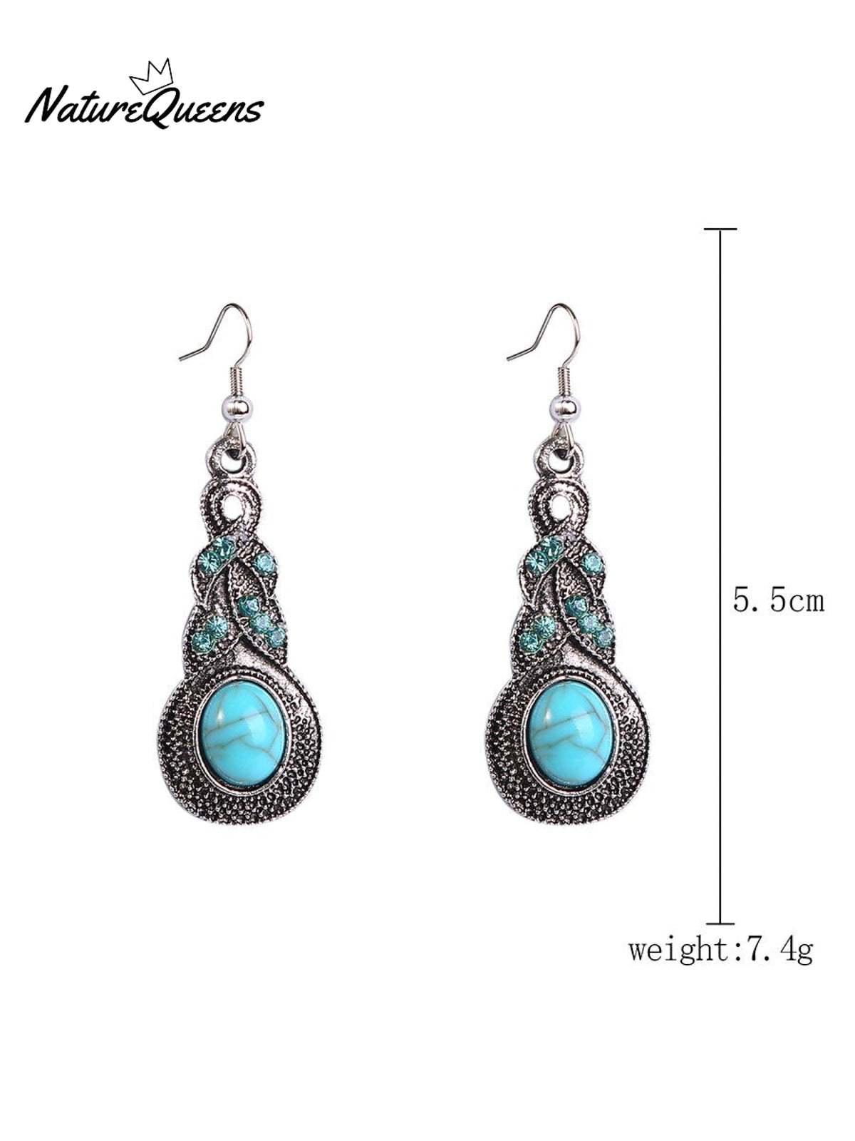 Boho Vintage Earrings 1 / Onesize