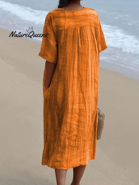 Women's Lovely Sardines Art Print Flowy Dress