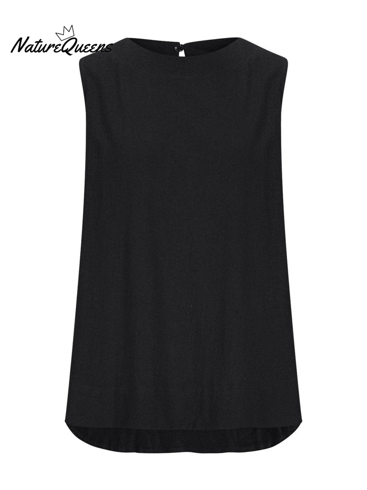 Women's Solid Color Loose Elegant Casual Sleeveless Tank Top