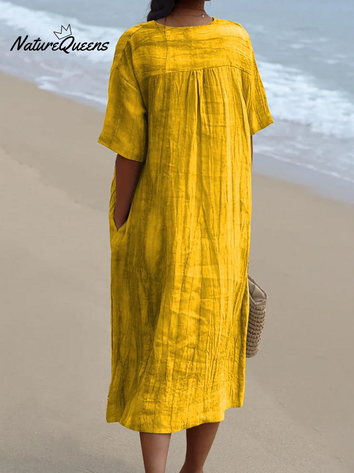 Women's Cute Animal Fun and Colorful Dogs Dachshund Art Print Flowy Dress