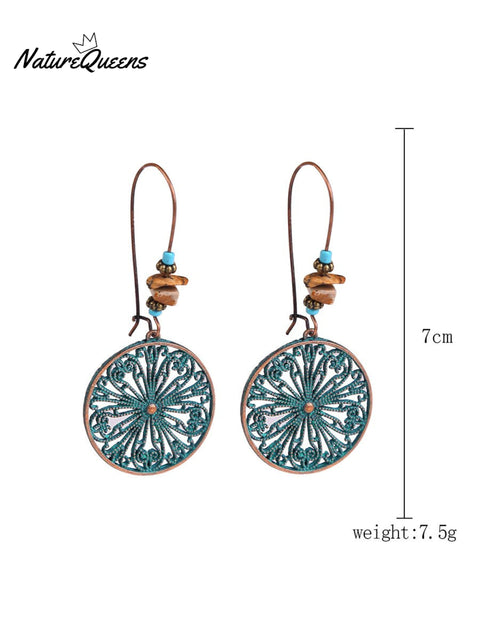 Boho Vintage Earrings 9 / Onesize