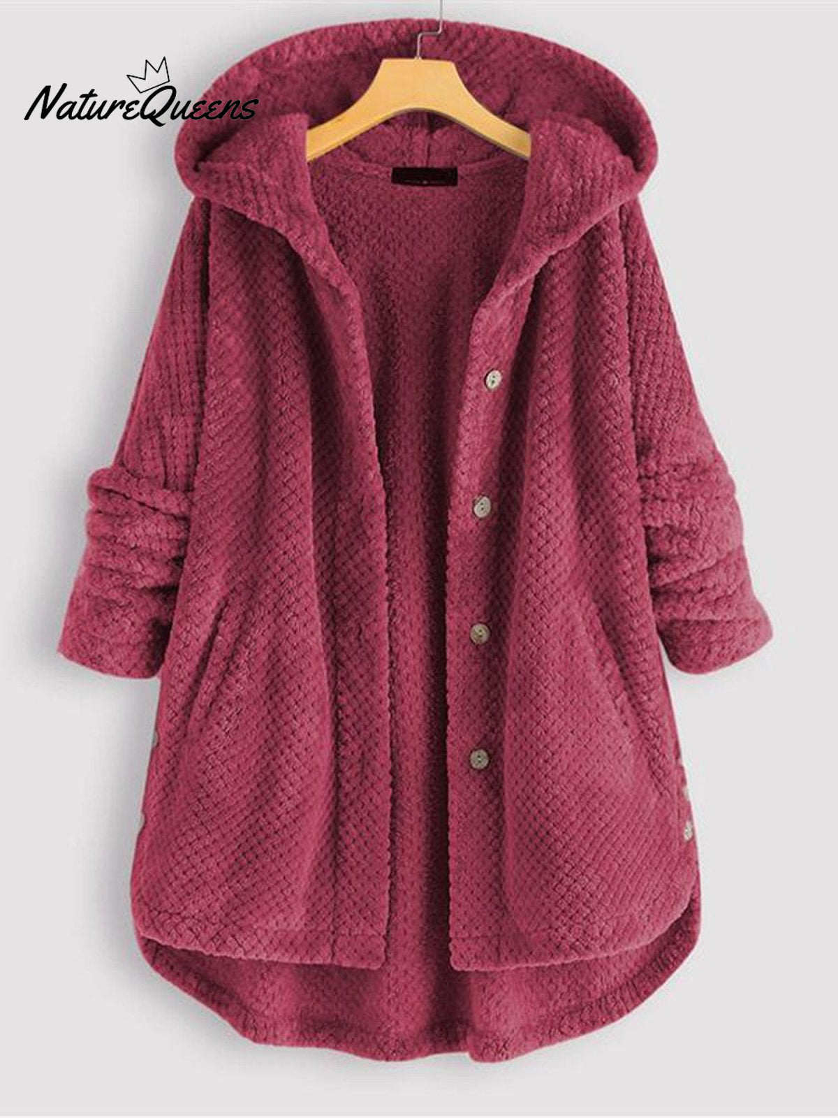 Women's Winter Hooded Velvet Jacket