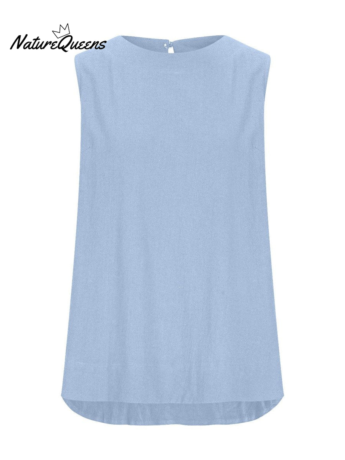 Women's Solid Color Loose Elegant Casual Sleeveless Tank Top