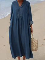 Women's Casual Denim Cotton Dress