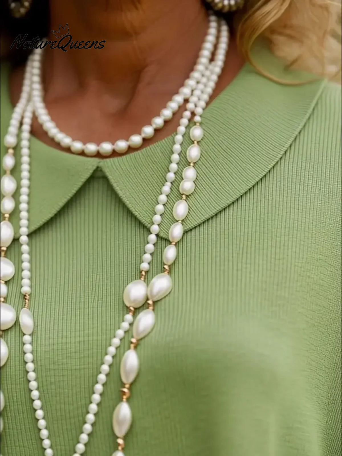 Retro Peter Pan Collar Irregular Hem Sweater Pullover