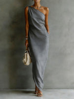 Women's Casual Off-the-shoulder Dress