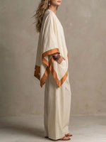 Women's Batwing Sleeve Top And Wide-leg Pants Set