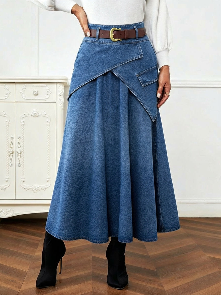 Women's Fashionable Denim Skirt