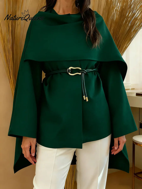 Women's Solid Color Cardigan Collar Long-sleeved Casual Loose Woolen Top