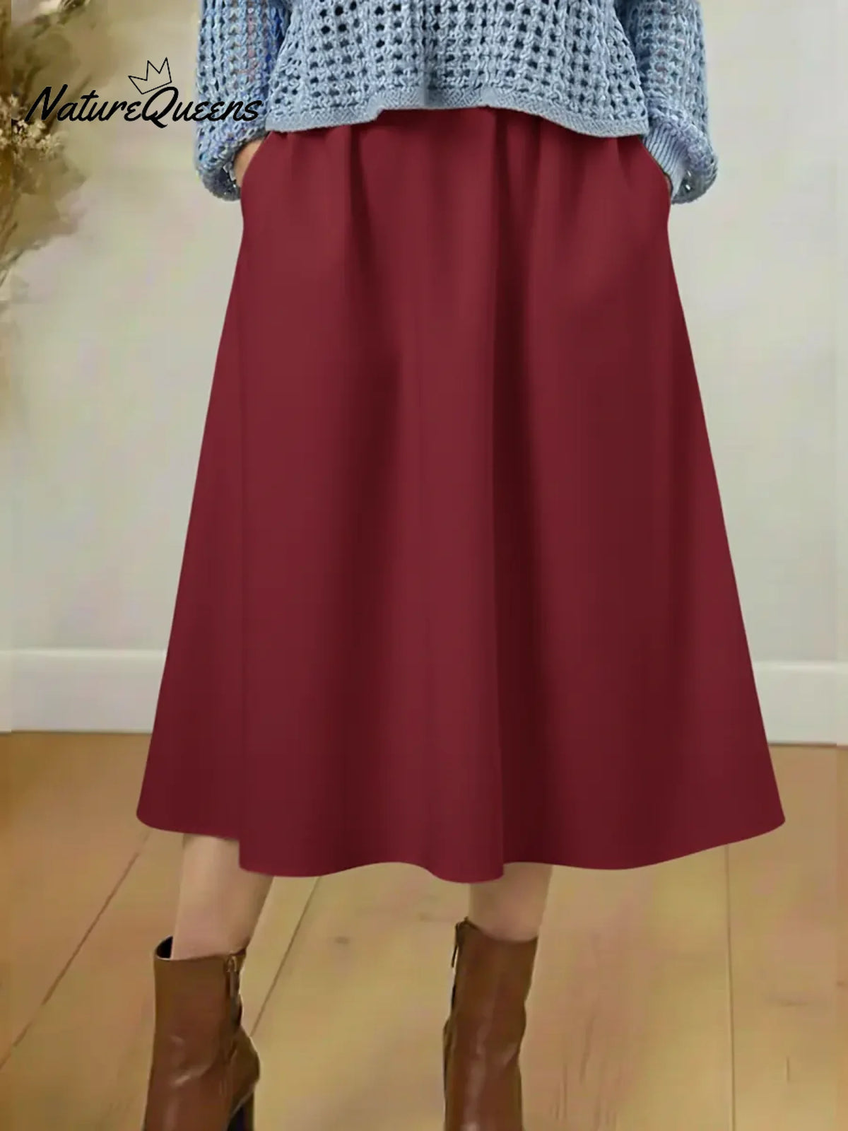 Women's A-line Skirt.