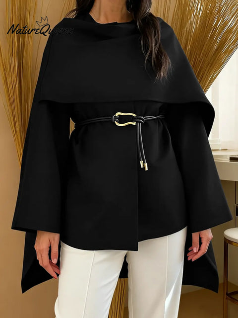 Women's Solid Color Cardigan Collar Long-sleeved Casual Loose Woolen Top