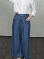 Casual Elastic-waist Jeans