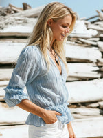 Classic Casual Linen And Cotton Short-sleeve Shirt
