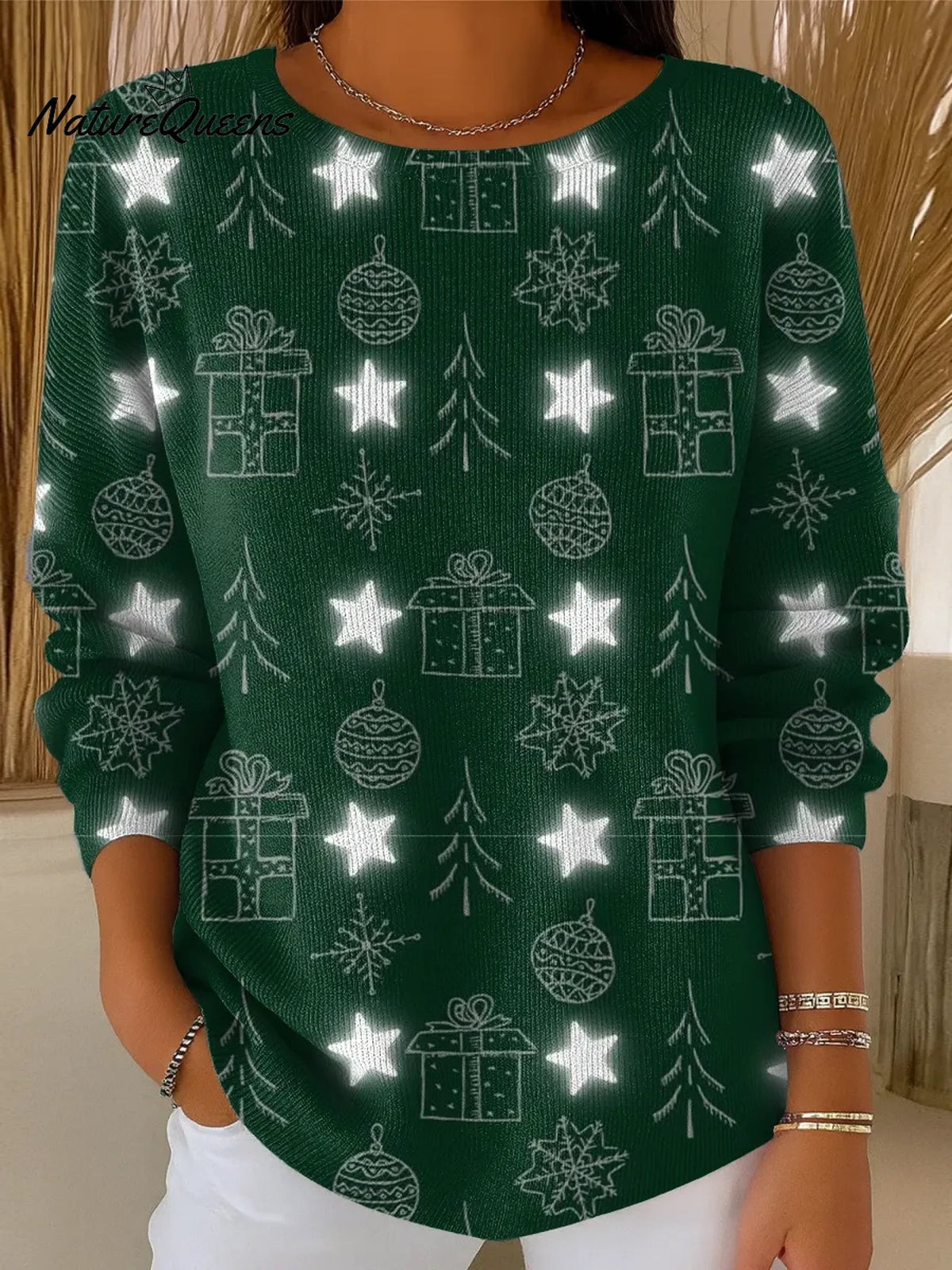 Women's Christmas Casual Pullover Sweater