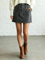 Women's Casual Denim Short Skirt