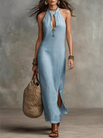 Women's Strappy Sleeveless Cutout Dress