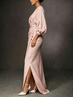 Women's Elegant V-neck Dress