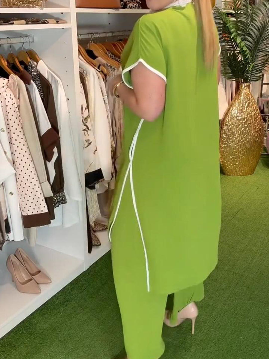 Elegant & Cozy Loose Wide-leg Pants