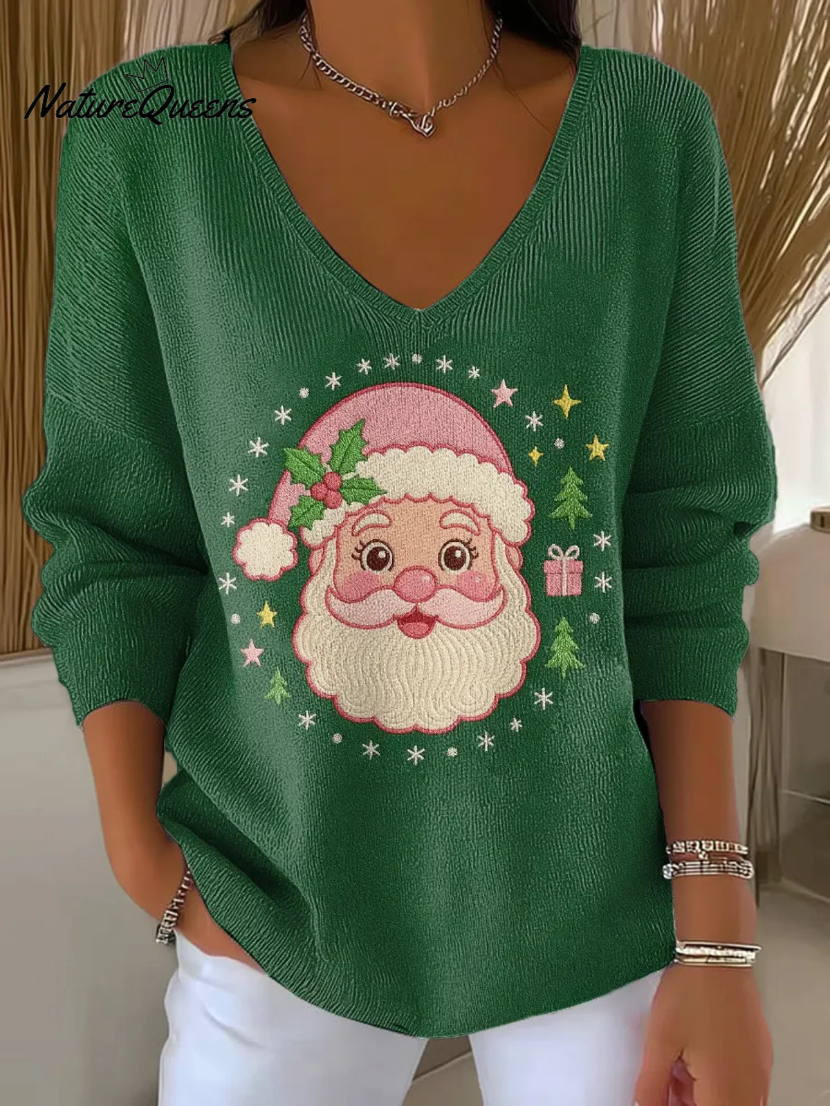 Women's Christmas Casual Pullover Sweater