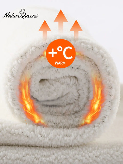 Women's High-waisted Fleece Tummy Control Leggings