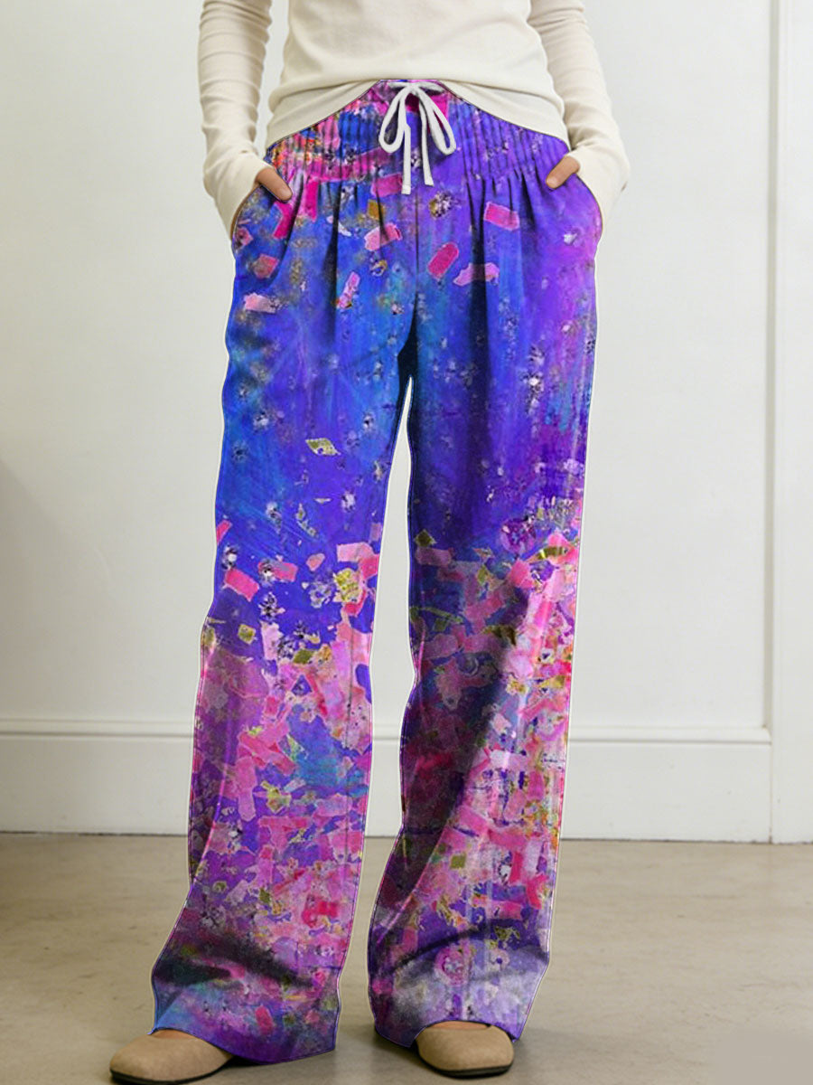 Women's Flowers Floral Patterns Art Print Casual Pants