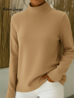 Casual Thickened Warm And Cozy Undershirt Sweater