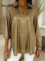 Women's Sparkly Christmas Top