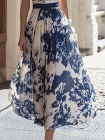 Women's Floral Art Fashion Stylish Casual Comfortable Dress