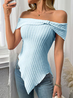 Women's Off-shoulder Sweet Top T-shirt