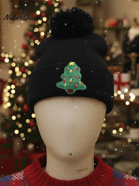 Cute Santa Claus Pom-pom Wool Hat