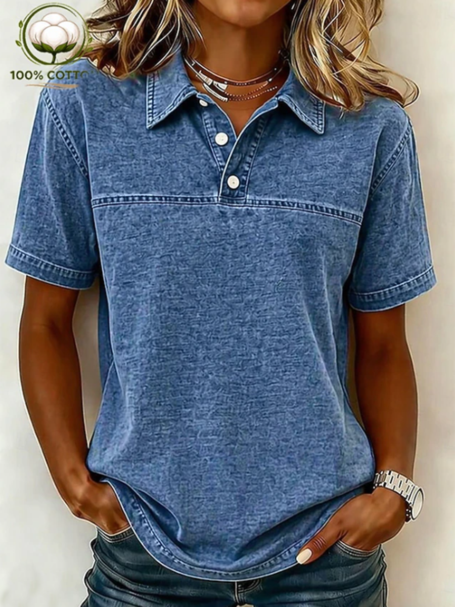 Casual Cotton Polo Shirt